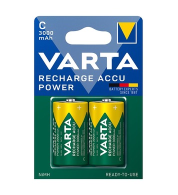   Varta Power Accu HR14 C 3000 mAh Ready2