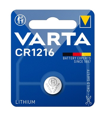   Varta CR 1216 Electronics Lithium 3V, 1 