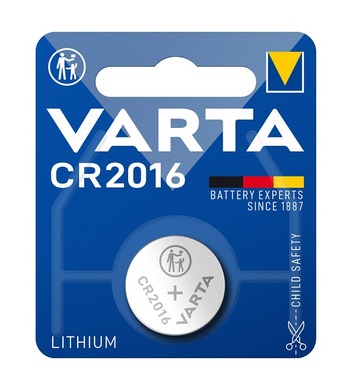    Varta CR 2016 Electronics Lithium 3V