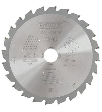     DeWalt Extreme DT4310-QZ - 216x30x2