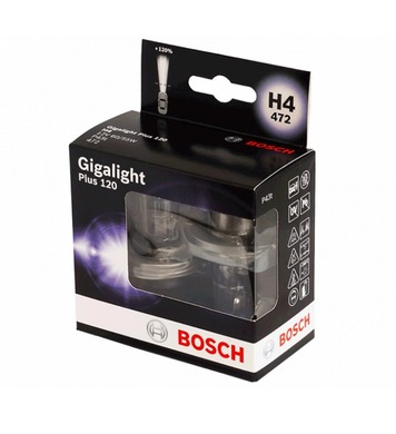     Bosch H4 12V 60/55W Gigalight Plus 1