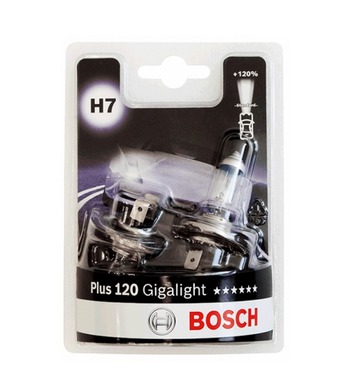     Bosch H7 12V 55W Plus 120 Gigalight 