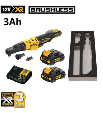   DeWalt DCF500L2G - 12V/3Ah Li-Ion, 75