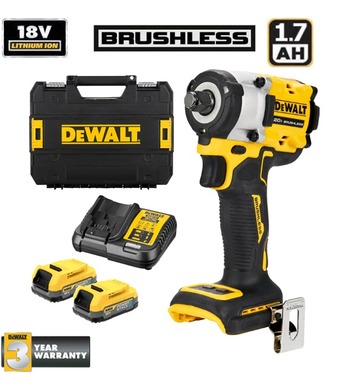    DeWalt DCF921E2T-QW - 18V, 1.7