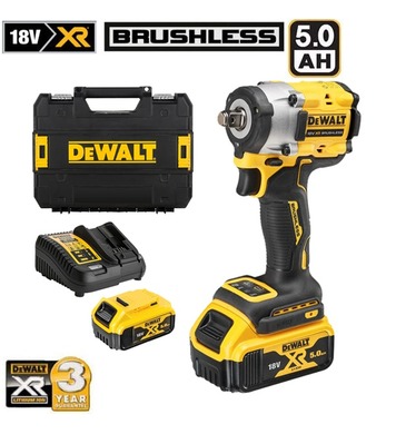    DeWalt DCF921P2T-QW - 18V, 5Ah