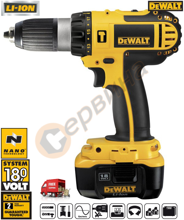 Dewalt dc727 аккумулятор